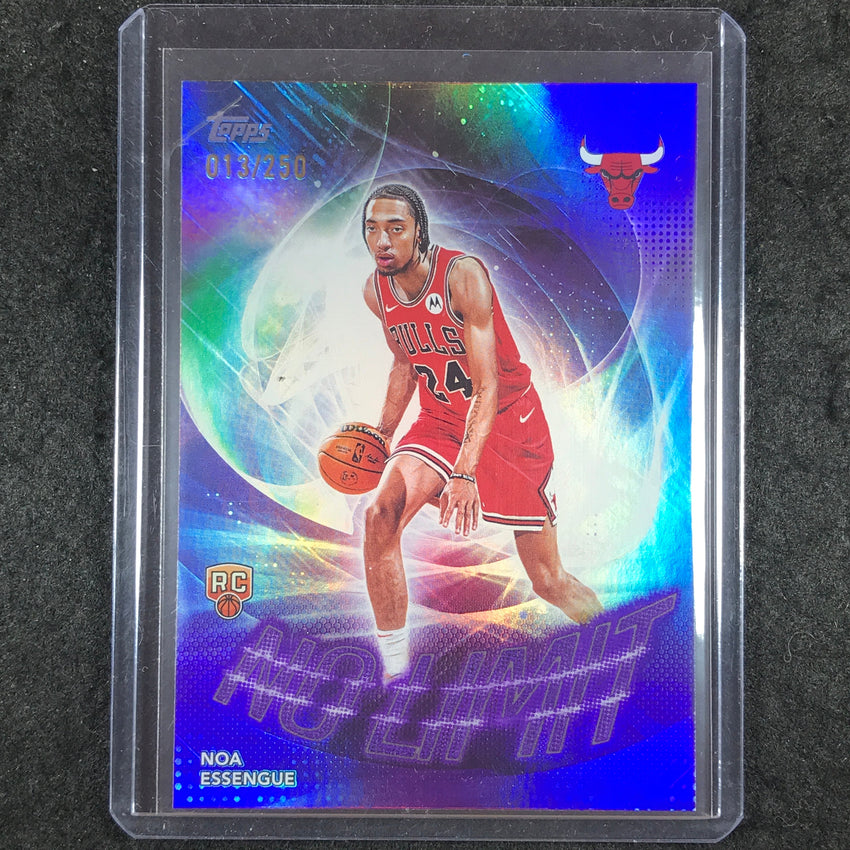 2025-26 Topps NOA ESSENGUE No Limit Rookie Purple Rainbow 13/250 #12
