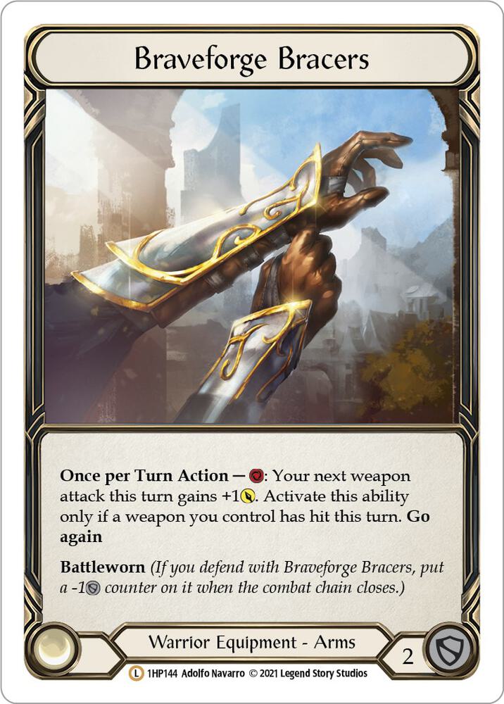 Braveforge Bracers - 1HP144 - Legendary History Pack Vol. 1