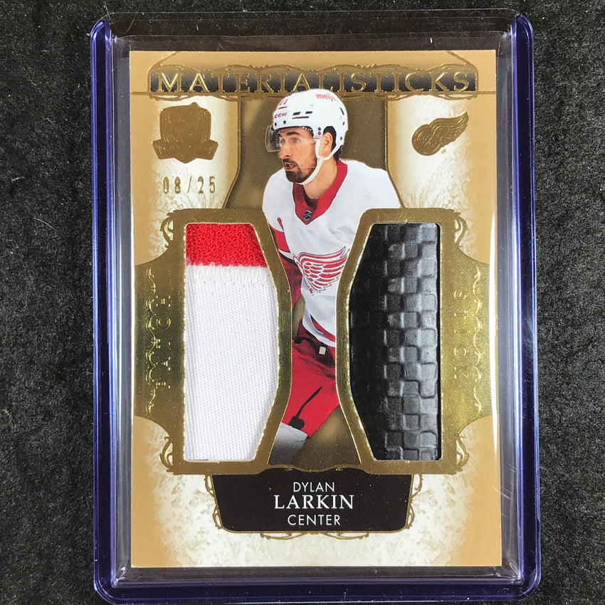 2023-24 The Cup Hockey DYLAN LARKIN Materialisticks Patch Stick Relic 8/25