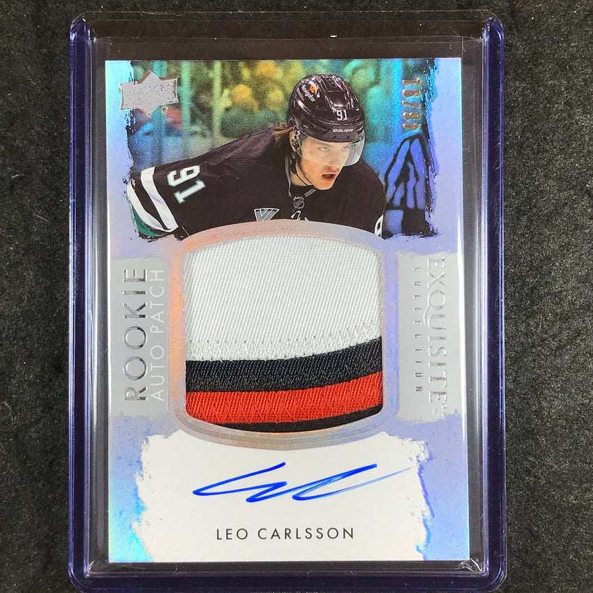 2023-24 The Cup Hockey LEO CARLSSON Exquisite Rookie Patch Auto 46/91