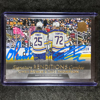 2023-24 The Cup OWEN POWER TAGE THOMPSON Update Signature Renditions Auto #TP