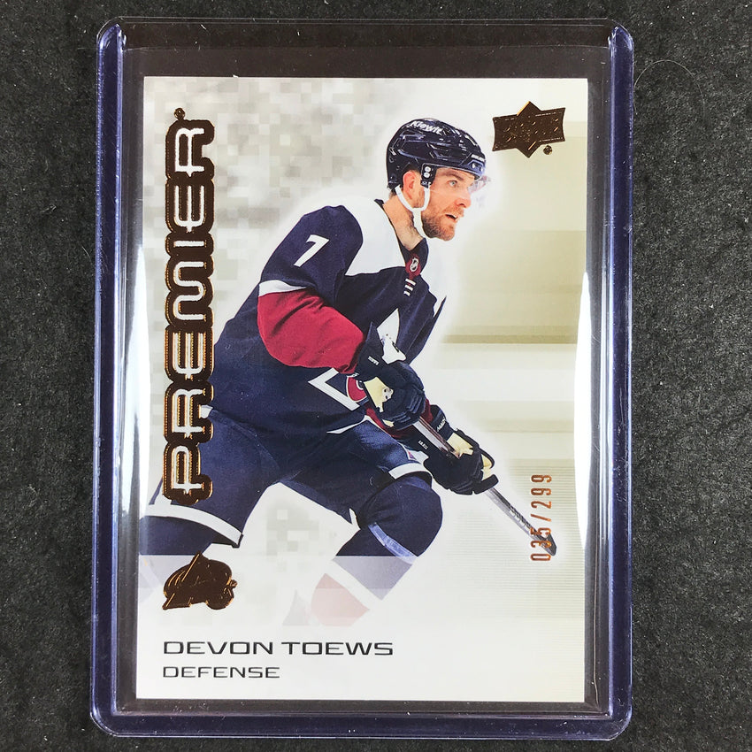 2024-25 Premier Hockey DEVON TOEWS Base Bronze 35/299 #82