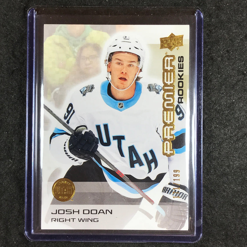 2024-25 Premier Hockey JOSH DOAN Rookies Base Gold 171/199 #111