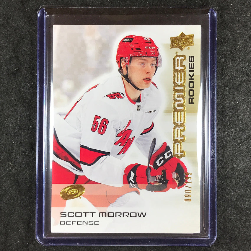 2024-25 Premier Hockey SCOTT MORROW Rookies Base Gold 90/199 #115