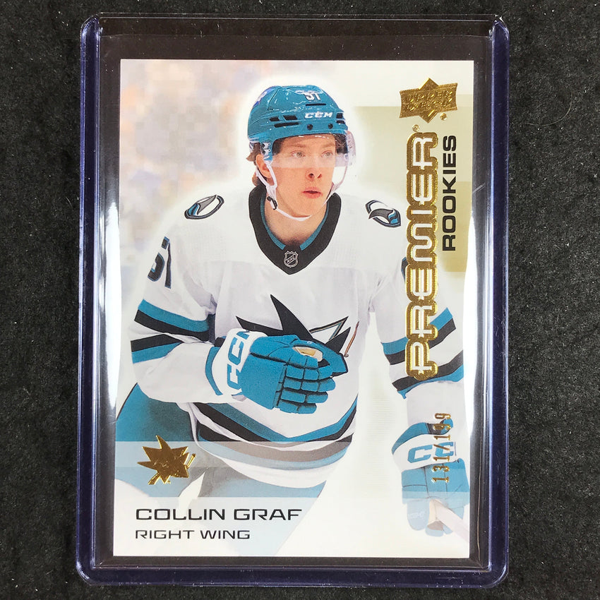 2024-25 Premier Hockey COLLIN GRAF Rookies Base Gold 131/199 #120