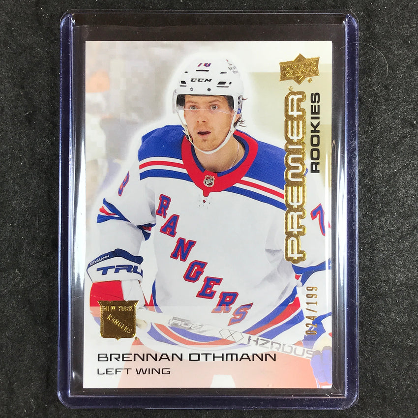 2024-25 Premier Hockey BRENNAN OTHMANN Rookies Base Gold 24/199 #123