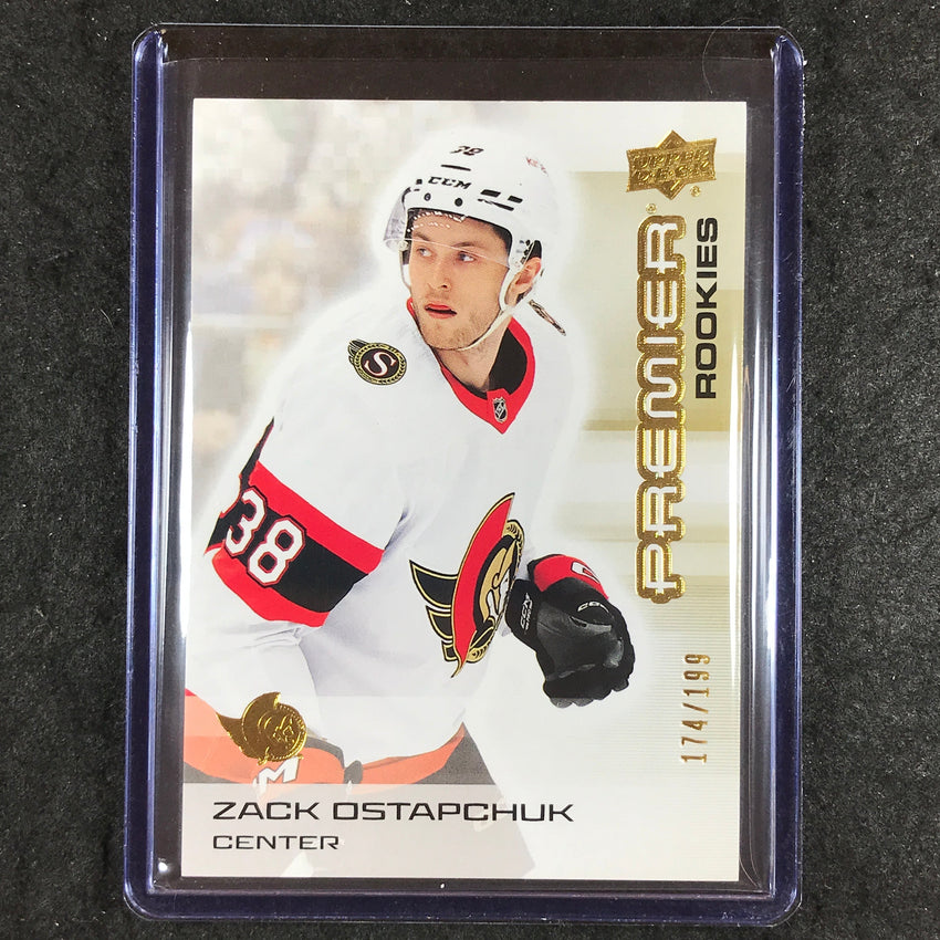 2024-25 Premier Hockey ZACK OSTAPCHUK Rookies Base Gold 174/199 #134