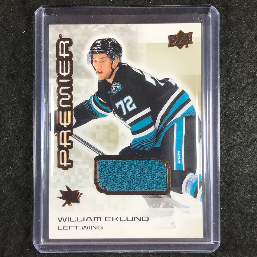 2024-25 Premier Hockey WILLIAM EKLUND Base Jersey Relic Bronze #71