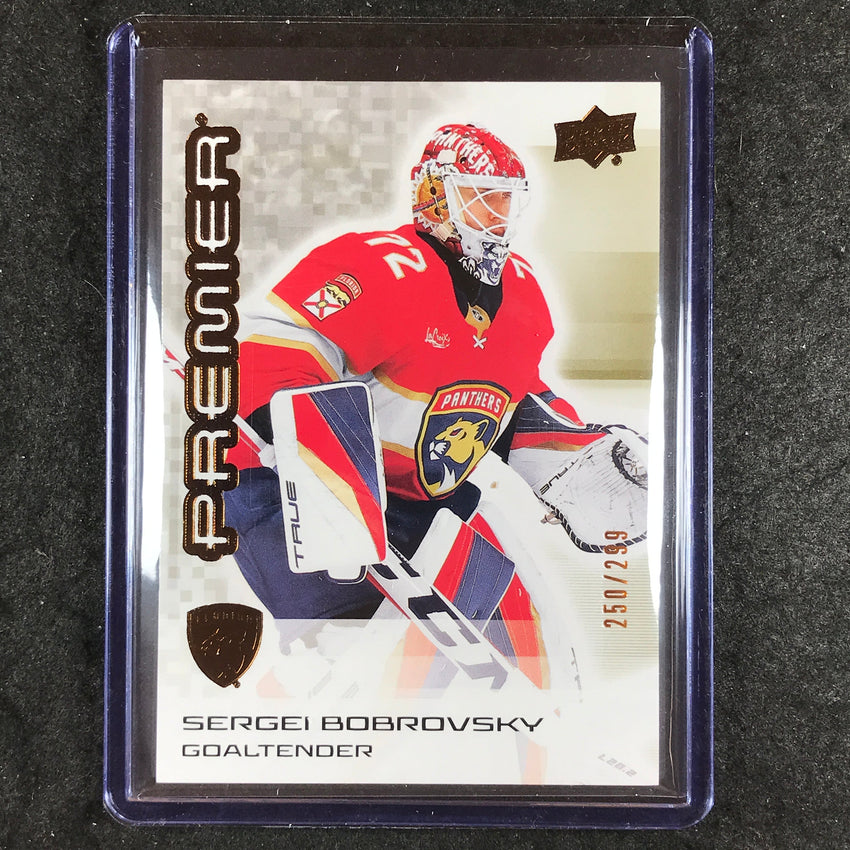 2024-25 Premier Hockey SERGEI BOBROVSKY Base Bronze 250/299 #17
