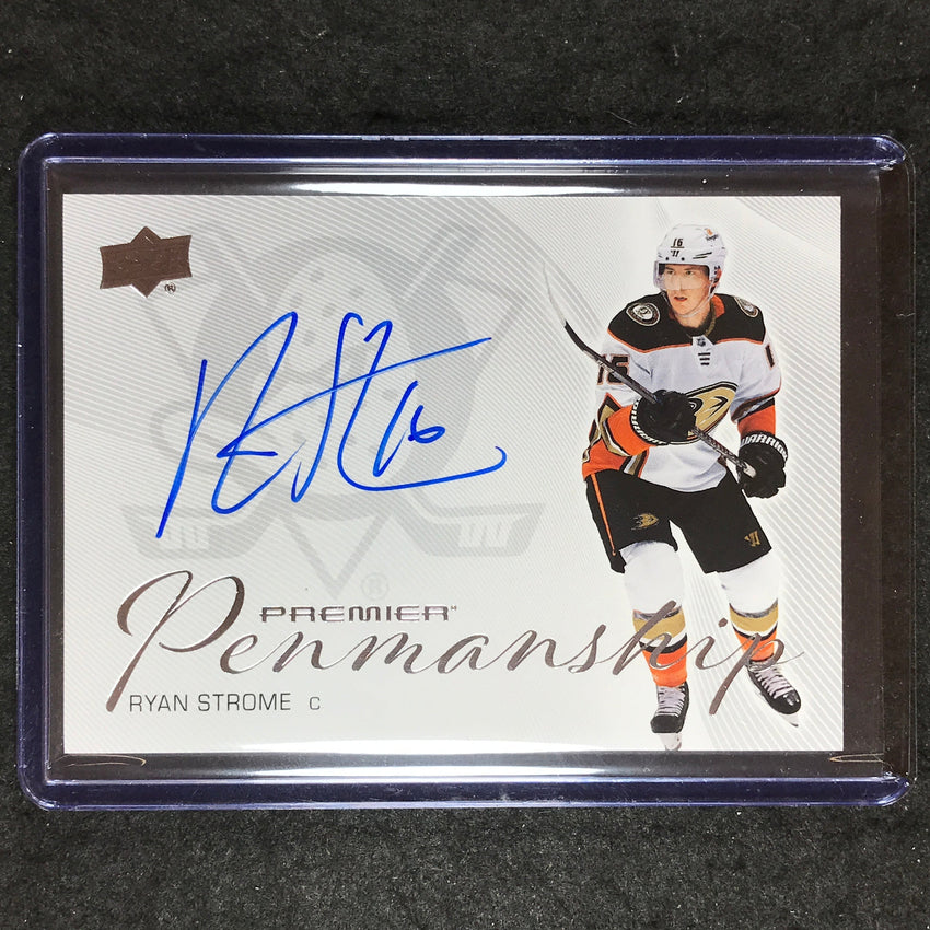 2024-25 Premier Hockey RYAN STROME Premier Penmanship Auto #RS