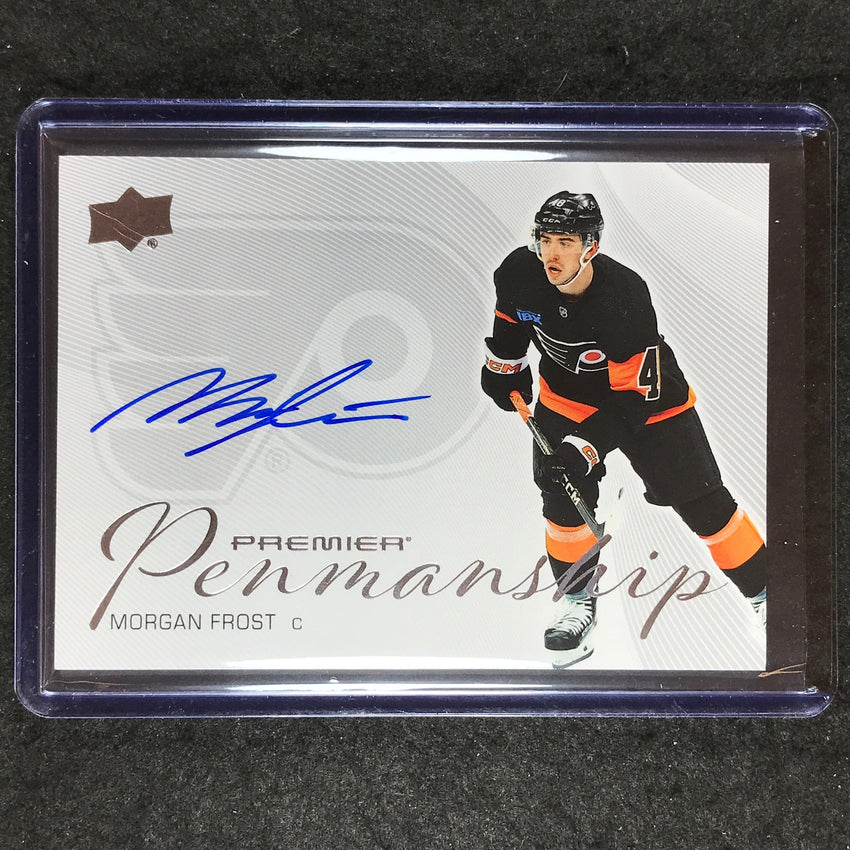 2024-25 Premier Hockey MORGAN FROST Premier Penmanship Auto #MF