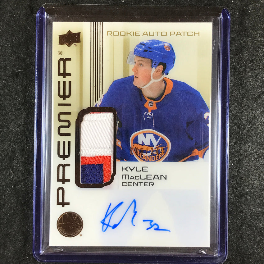 2024-25 Premier Hockey KYLE MACLEAN Rookie Acetate Patch Auto Bronze 8/249
