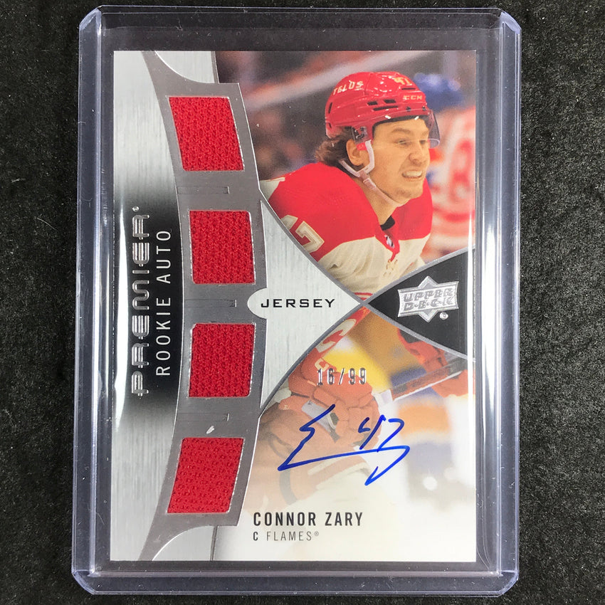 2024-25 Premier Hockey CONNOR ZARY Update 23-24 2023 Rookie Jersey Auto 16/99