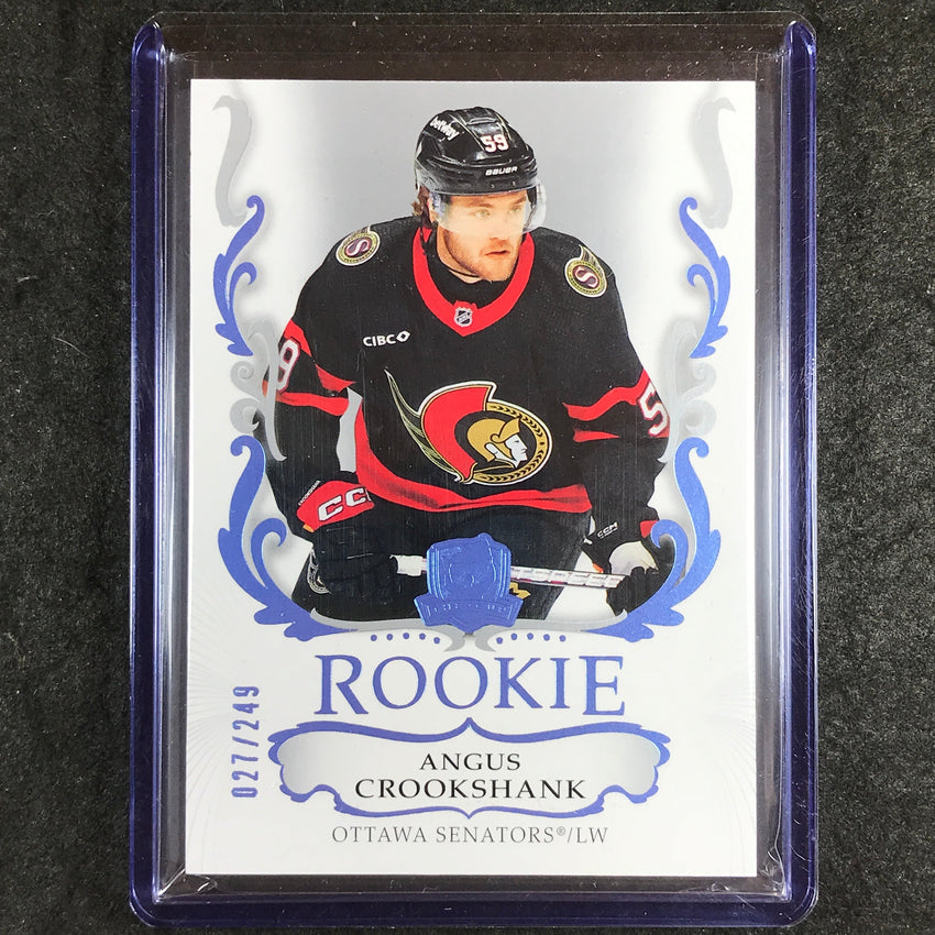 2023-24 The Cup Hockey ANGUS CROOKSHANK Rookie Base 27/249 #182