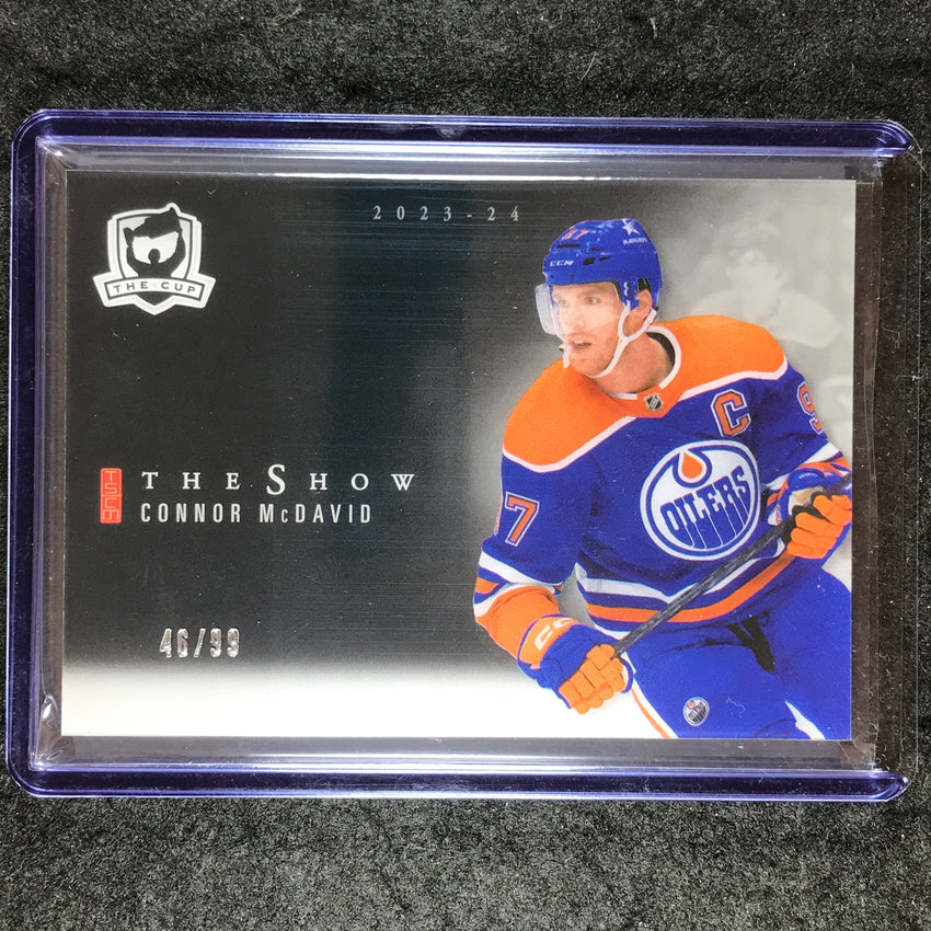 2023-24 The Cup Hockey CONNOR MCDAVID The Show Black 46/99