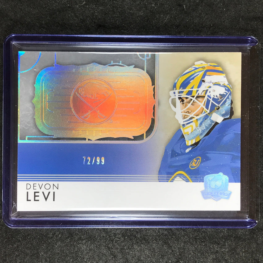 2023-24 The Cup Hockey DEVON LEVI Rookie Rink Gallery 72/99 #RGDL-V4