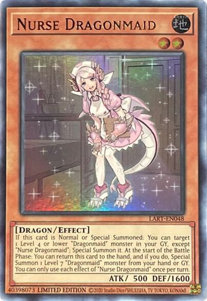 [SEALED] Nurse Dragonmaid - LART-EN048 - Ultra Rare Limited Edition