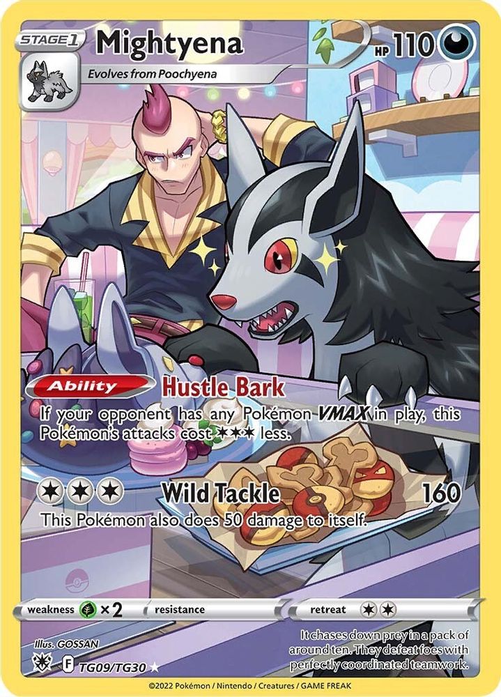 Mightyena - [  TG09/TG30 ] - Ultra Rare - Pokemon SWSH10 Astral Radiance Trainer Gallery