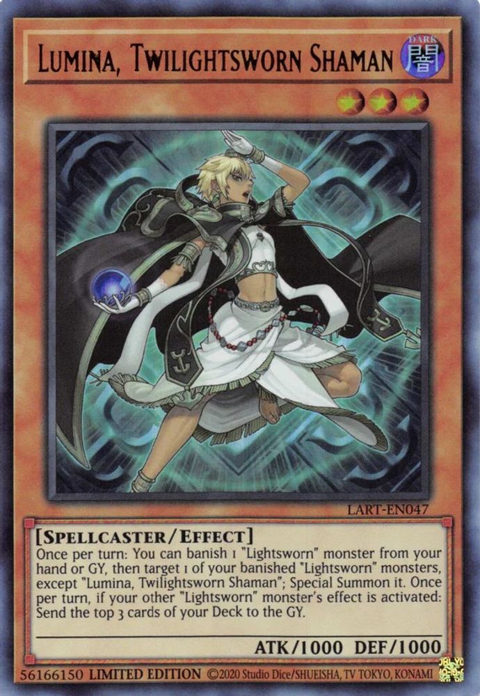 Lumina, Twilightsworn Shaman - (LART-EN047) - Ultra Rare  Limited