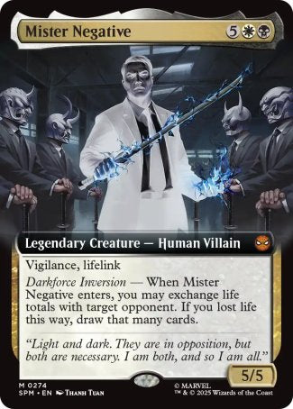 EXTENDED Mister Negative - #274 Mythic Marvel's Spider-Man