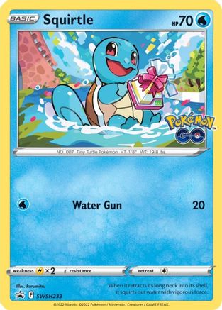 Squirtle - SWSH233 - Pokemon SWSH Sword & Shield Promo