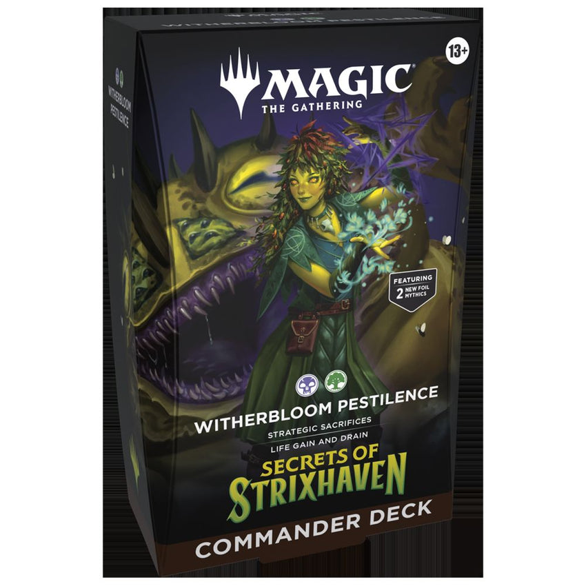 Magic The Gathering - Secrets of Strixhaven Commander 5-Deck Combo