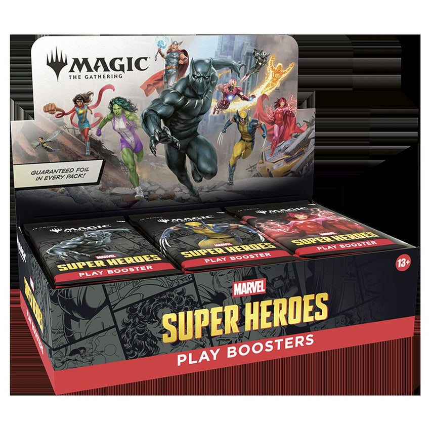 Magic The Gathering - Marvel Super Heroes Play Booster Box (Pre Order)