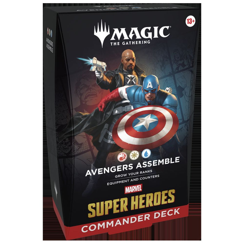 Magic The Gathering - Marvel Super Heroes Commander 4-Deck Combo