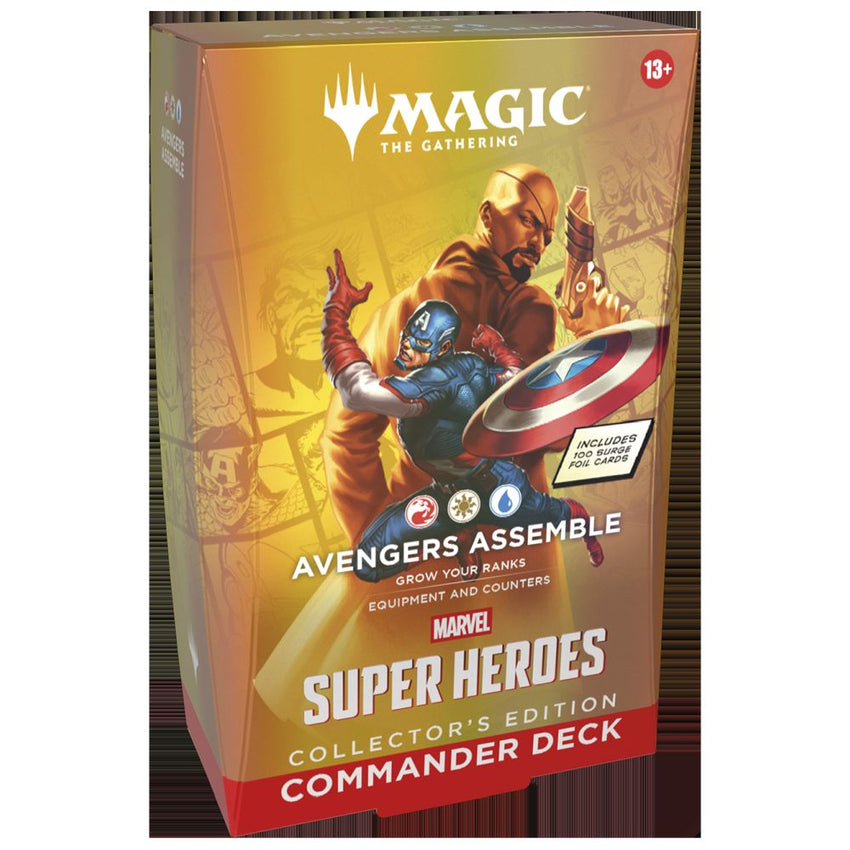Magic The Gathering - Marvel Super Heroes Collector Commander 4-Deck Combo (Pre Order)