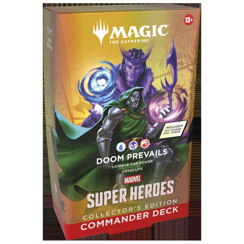 Magic The Gathering - Marvel Super Heroes Collector Commander 4-Deck Combo (Pre Order)