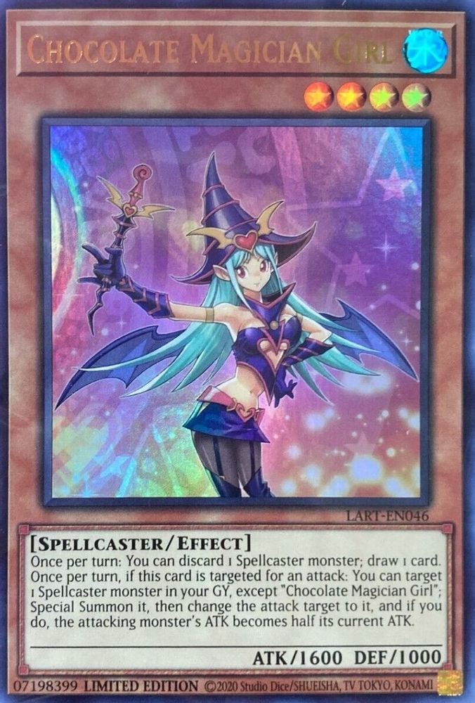 Chocolate Magician Girl - (LART-EN046) - Ultra Rare  Limited