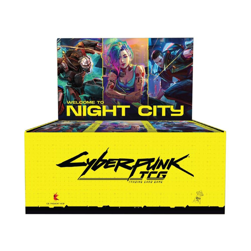 Cyberpunk TCG - Welcome to Night City Booster Box (Pre Order)-Cherry Collectables