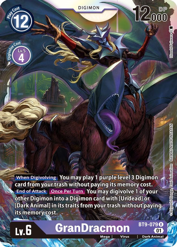 Grandracmon Bt9-079 - Rare Bt09 X-record