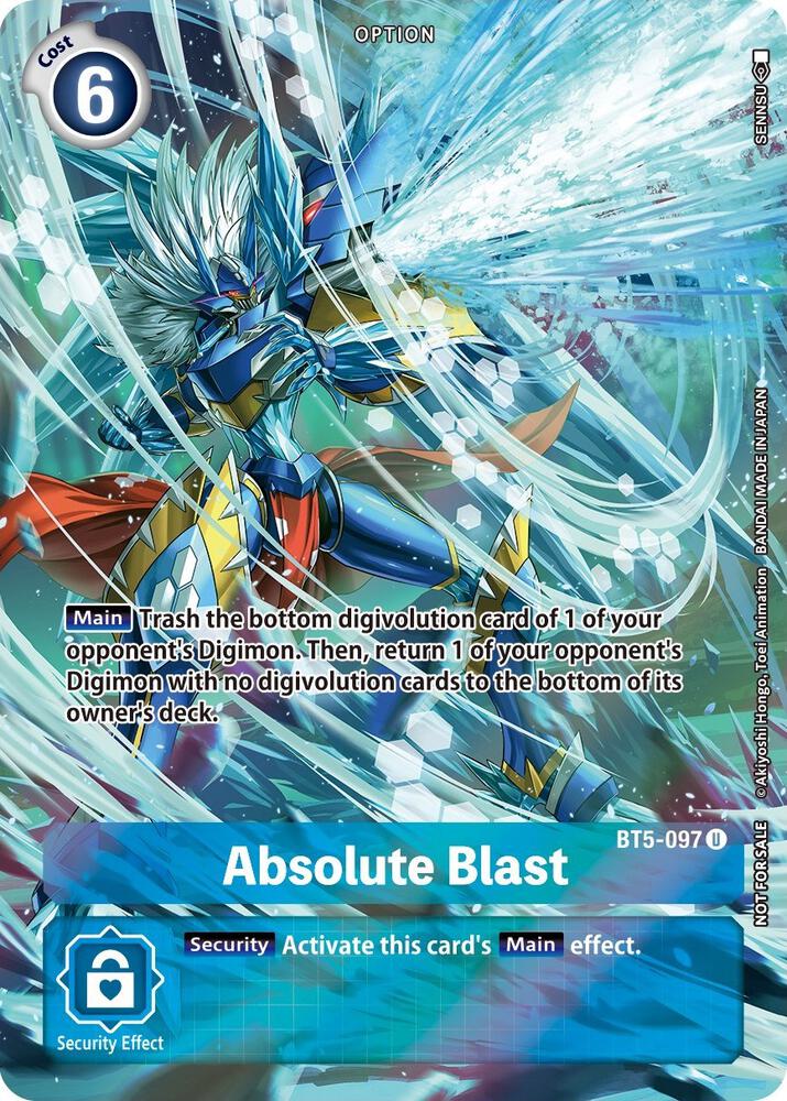 Absolute Blast - BT5-097 - U - Summer 2022 Dash Pack Promo