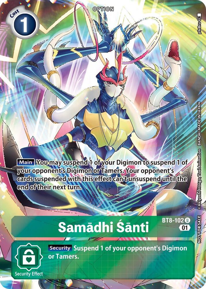 Samadhi Santi - BT8-102 - U - Summer 2022 Dash Pack Promo