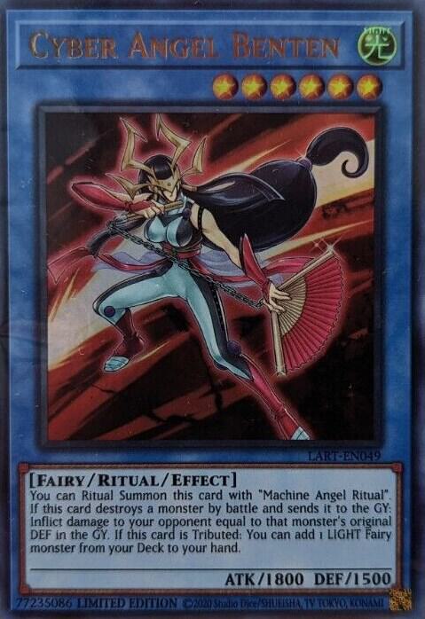 [SEALED] Cyber Angel Benten -LART-EN049 - Ultra Rare Limited Edition