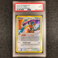 PSA 9 Deoxys - 5/110 - 2006 Holo Holon Phantoms 348