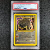 PSA 5 Shining Steelix - 112/105 - 2002 Neo Destiny 1st Edition 122