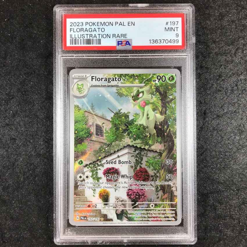 PSA 9 Floragato - 197/193 - Illustration Rare Paldea Evolved  499