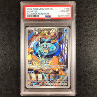 PSA 10 Squirtle - 148/142 - Illustration Rare Stellar Crown 046