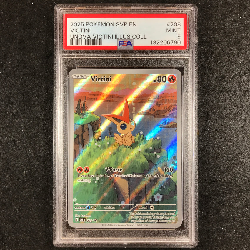 PSA 9 Victini - 208 - Unova Victini Illustration Rare 790