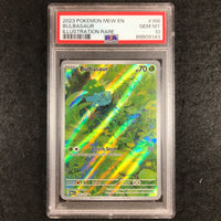 PSA 10 Bulbasaur - 166/165 - Illustration Rare Pokemon  Scarlet Violet 151 (143)