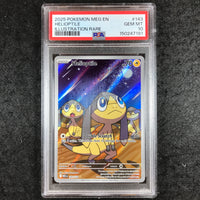 PSA 10 Helioptile - 143/132 - Illustration Rare Mega Evolution  191