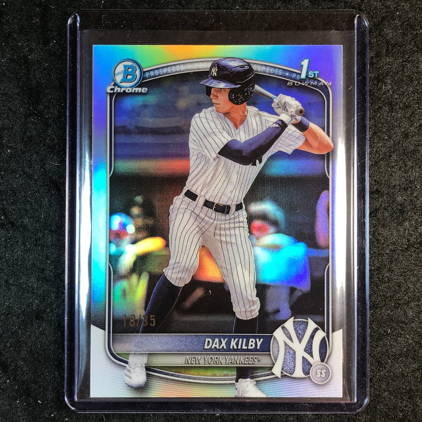 2025 Bowman Draft DAX KILBY 1st Bowman Chrome Refractor 18/35 #146