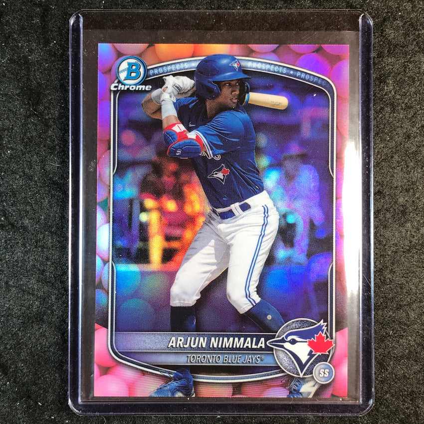 2025 Bowman Draft ARJUN NIMMALA Chrome Gum Ball SSP #35