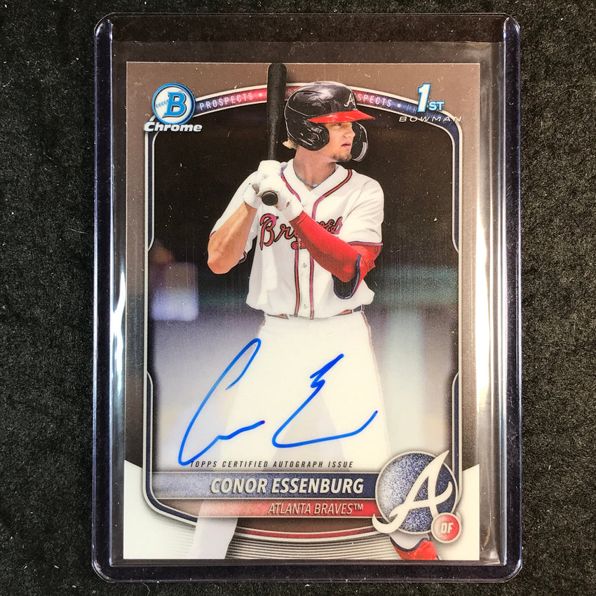 2025 Bowman Draft CONOR ESSENBURG Chrome Prospect 1st Bowman Auto Base #CE