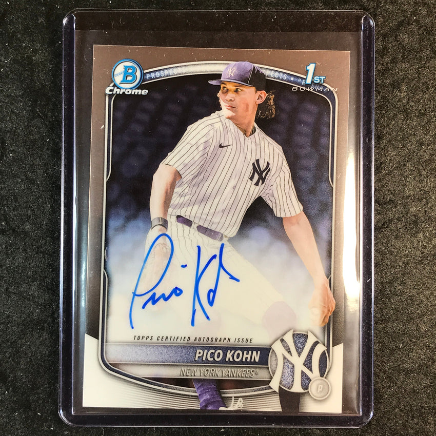 2025 Bowman Draft PICO KOHN Chrome Prospect 1st Bowman Auto Base #PKO