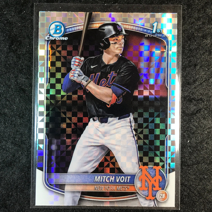 2025 Bowman Draft MITCH VOIT 1st Bowman Chrome X-Fractor #71