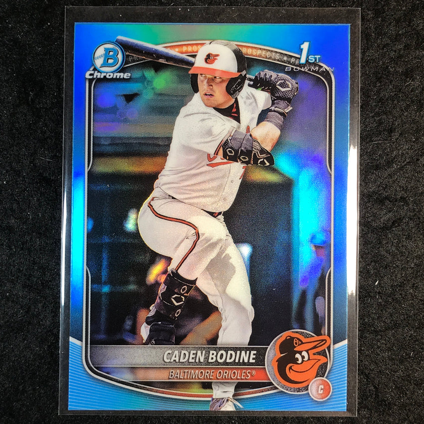 2025 Bowman Draft CADEN BODINE 1st Bowman Chrome Sky Blue Refractor #63