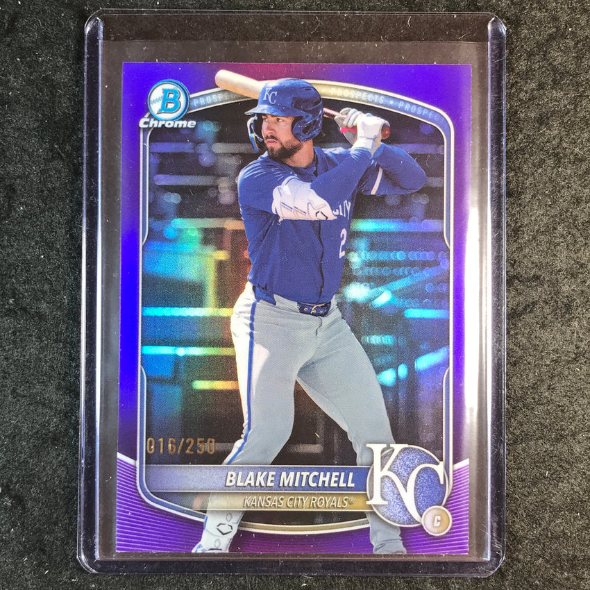 2025 Bowman Draft BLAKE MITCHELL Chrome Purple 16/250 #160